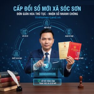 Cấp Đổi Sổ Mới Xã Sóc Sơn