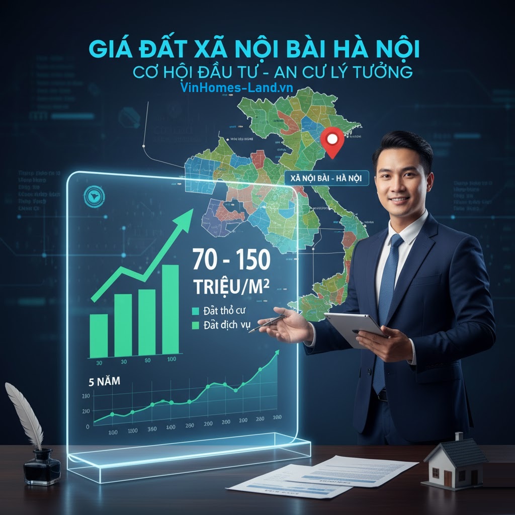 Giá đất xã Nội Bài