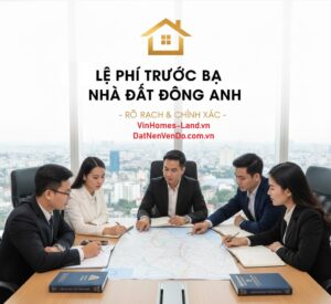 Lệ Phí Trước Bạ Nhà Đất Đông Anh