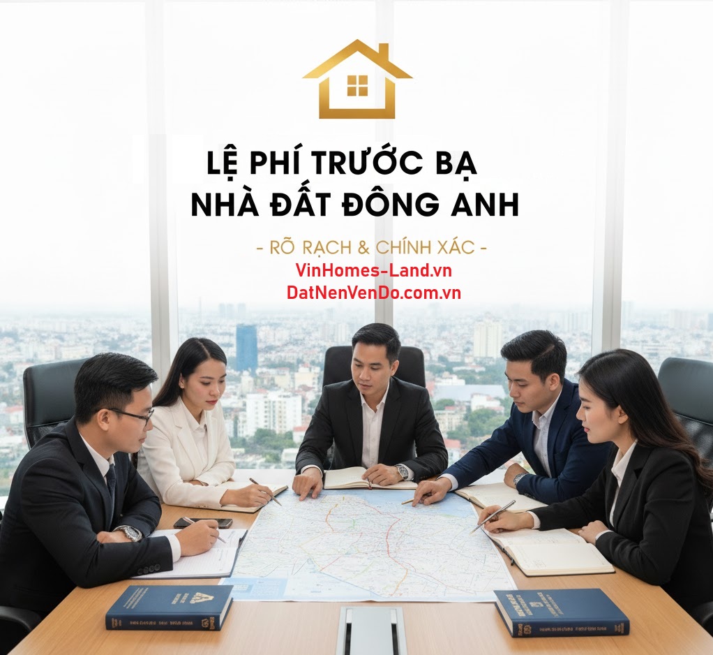 Lệ Phí Trước Bạ Nhà Đất Đông Anh