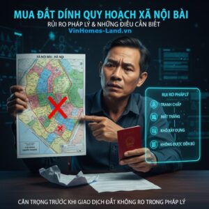 Mua Đất Dính Quy Hoạch Xã Nội Bài
