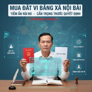 Mua Đất Vi Bằng Xã Nội Bài
