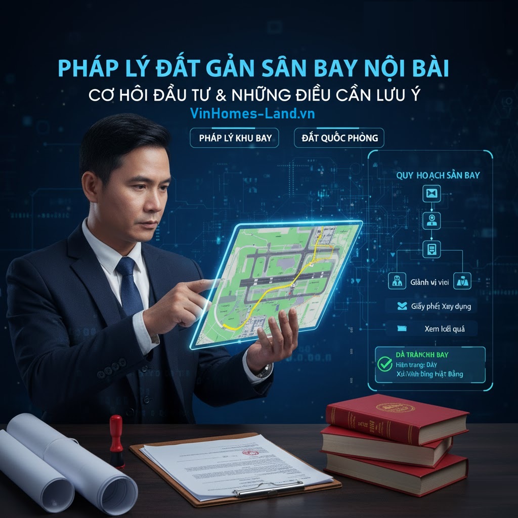 Pháp Lý Đất Gần Sân Bay Nội Bài