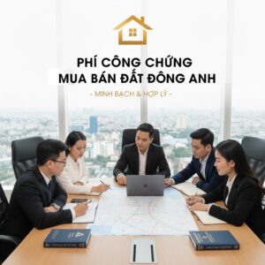Phí Công Chứng Mua Bán Đất Đông Anh
