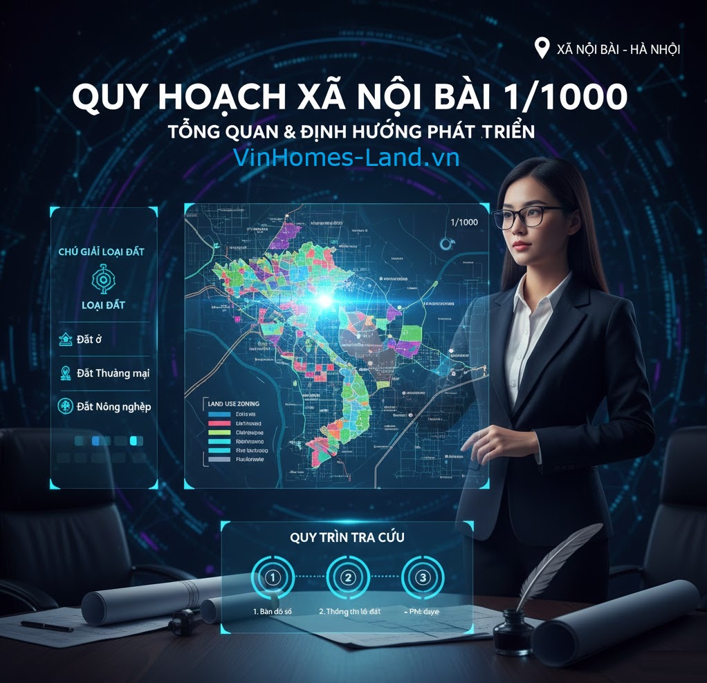 Quy hoạch Xã Nội Bài 1/1000