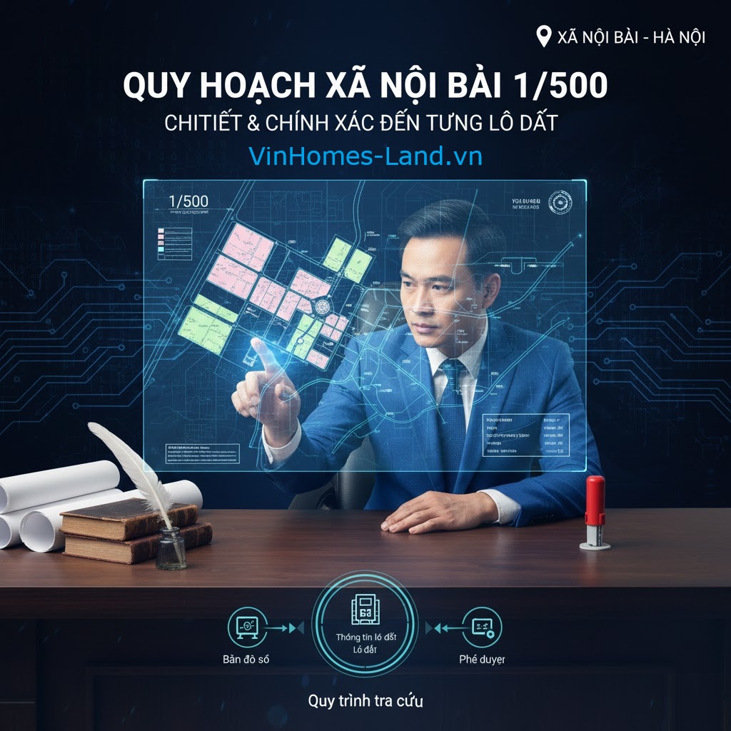 Quy Hoạch Xã Nội Bài 1/500