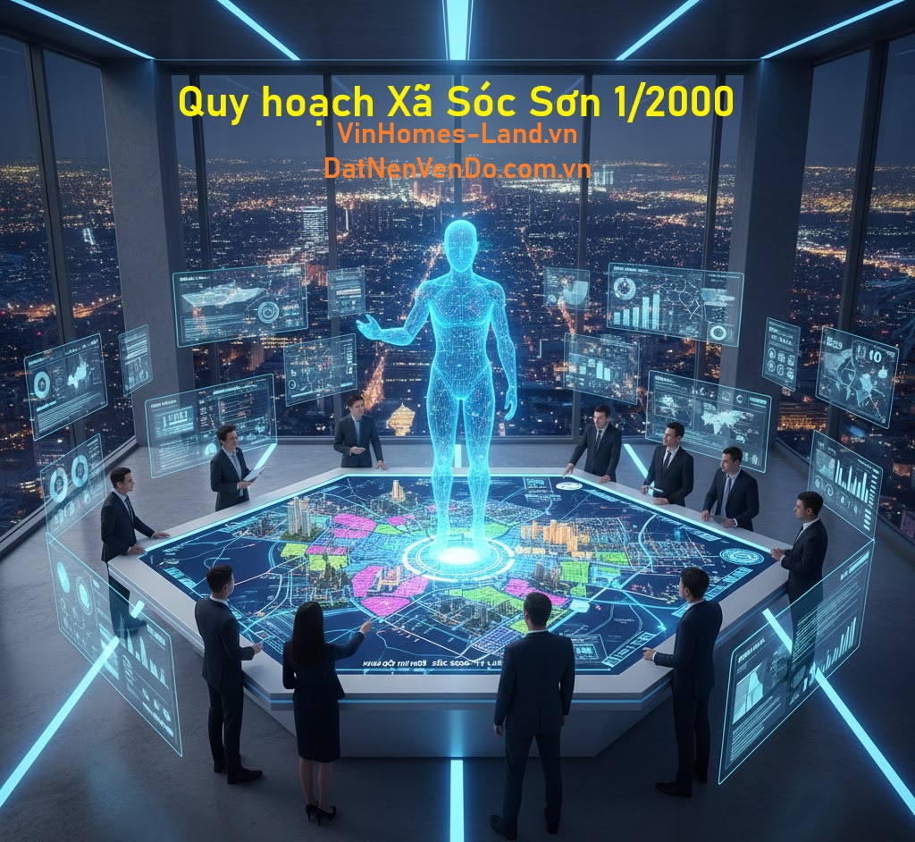 Quy hoạch Xã Sóc Sơn 1/2000