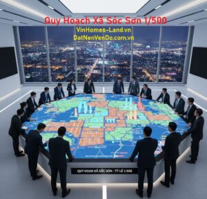 Quy hoạch Xã Sóc Sơn 1/500