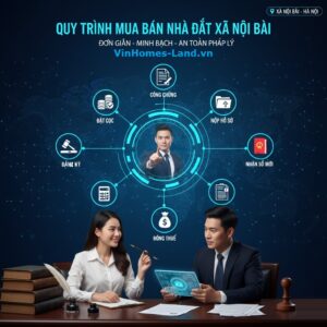 Quy Trình Mua Bán Nhà Đất Xã Nội Bài