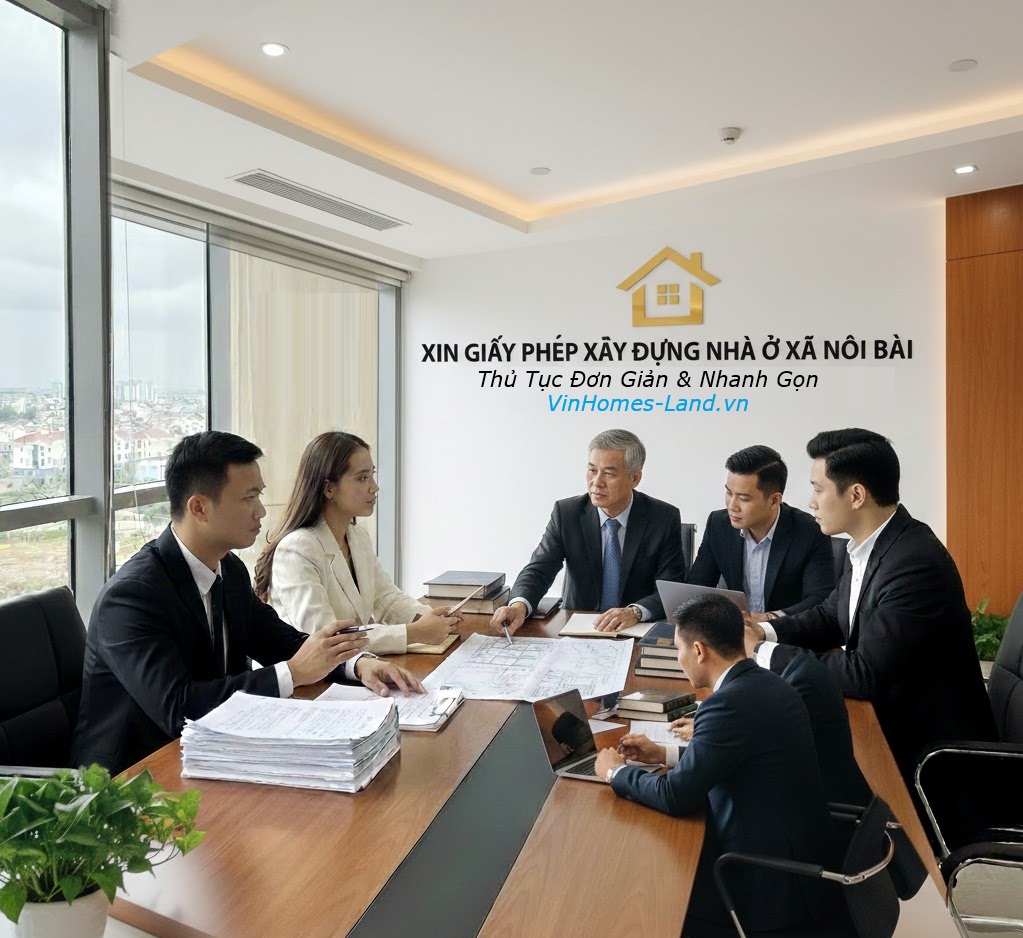 Xin Giấy Phép Xây Dựng Nhà Ở Xã Nội Bài