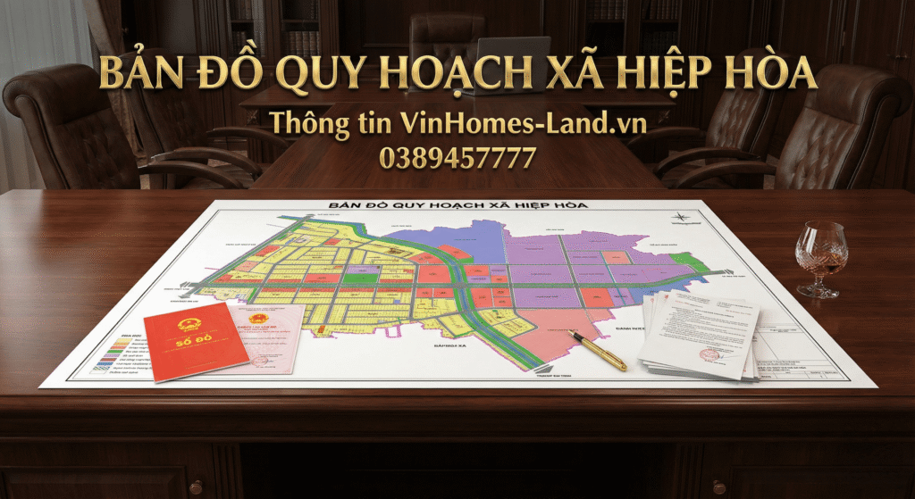Bản Đồ Quy Hoạch Xã Hiệp Hòa