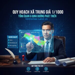 Quy hoạch xã Trung Giã 1/1000