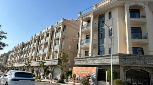 Phối cảnh mặt tiền shophouse