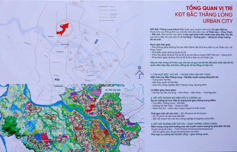 Minh họa hiện trạng khu vực phát triển