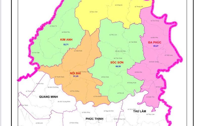 Hình ảnh quy hoạch xã Nội Bài