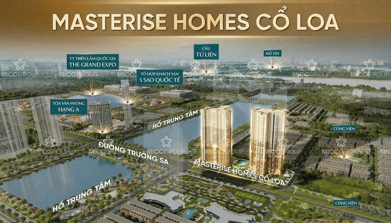 Chung cư Masteri Homes Cổ Loa