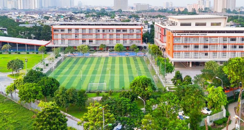 Mặt bằng khuôn viên giáo dục quy hoạch đồng bộ