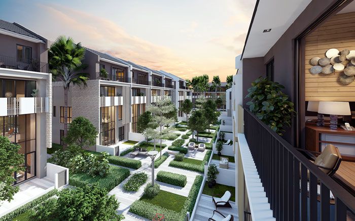 Mẫu không gian nội thất tiện nghi