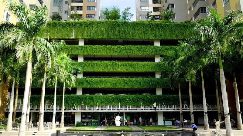 Không gian xanh trong chung cư