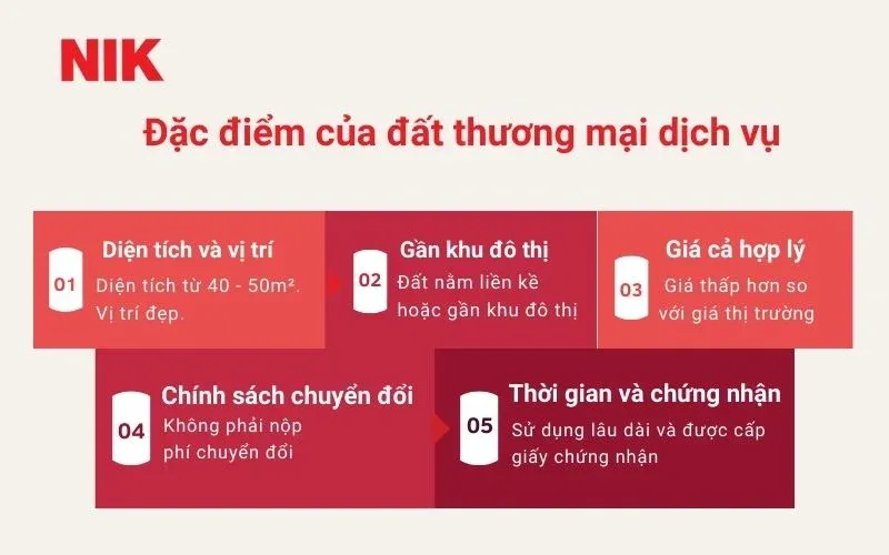 Khái niệm đất thương mại dịch vụ