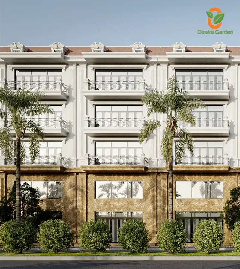 Hình ảnh dự án khu đô thị Osaka Garden Lâm Hà