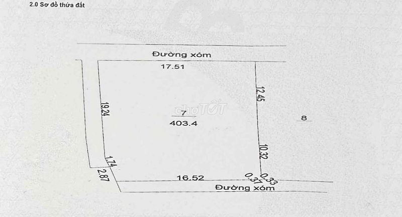 Hình ảnh khu vực đất nền Hiệp Hòa
