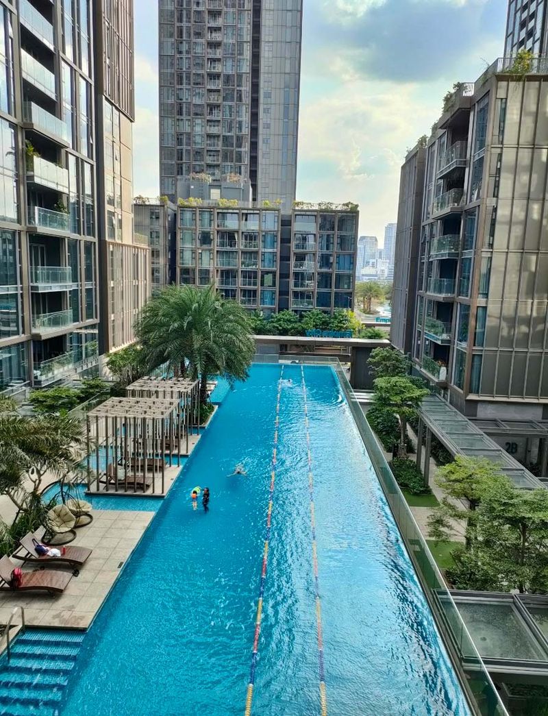 Hồ bơi chung cư Linden Residence Thủ Thiêm