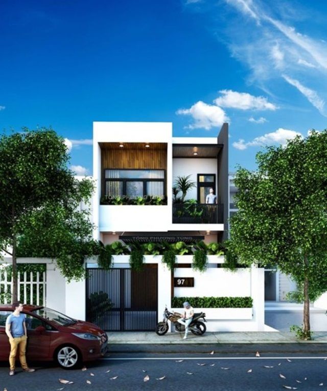 Mẫu thiết kế nhà 2 tầng 6x15