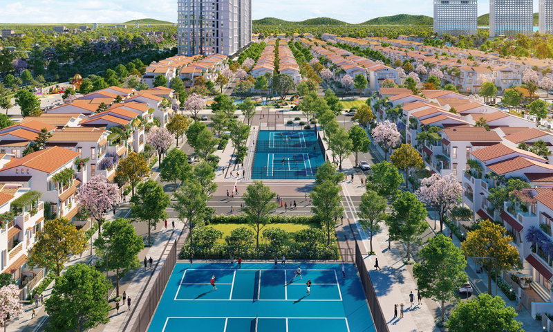 Hình ảnh cư dân tham gia hoạt động cộng đồng