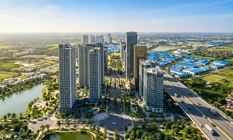 Toàn cảnh dự án - view tổng thể