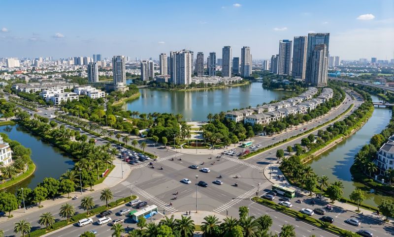 Phối cảnh đô thị - view