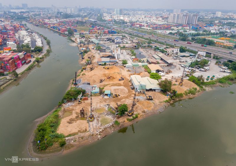 Toàn cảnh khu đất