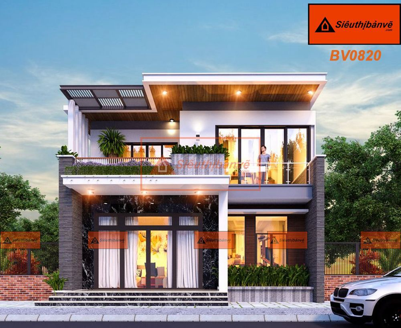 minh họa mặt đứng / phối cảnh