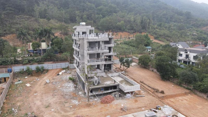 Minh họa phối cảnh nhà phố nhiều tầng