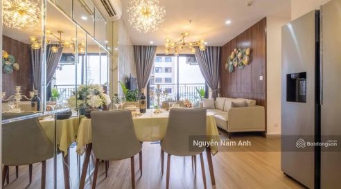 Nội thất mẫu, bố trí phòng khách và bếp