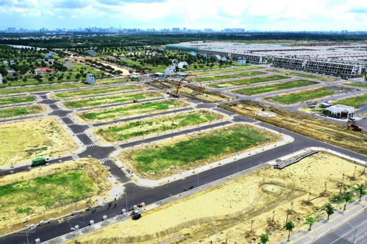 Hình ảnh minh họa layout và hạ tầng nội khu