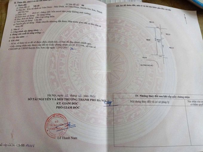 Minh họa khu đất