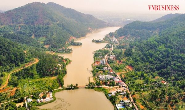 Ảnh khu vực hồ Đồng Đò