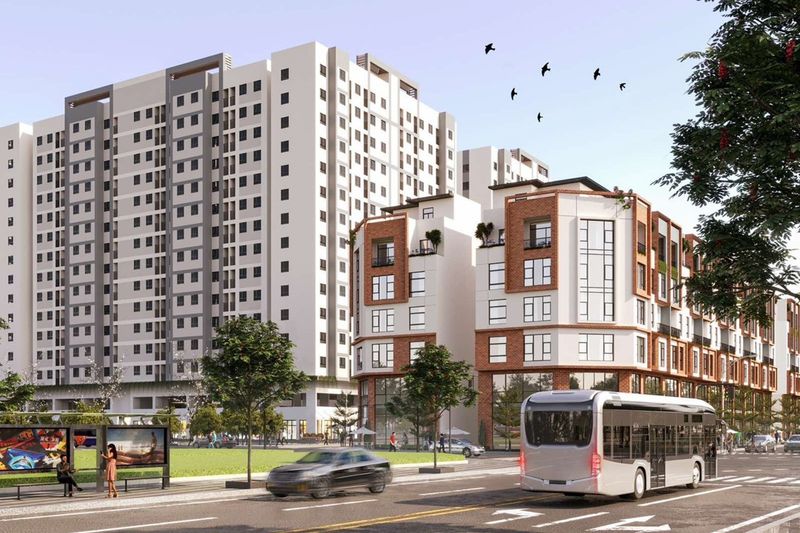 Phối cảnh tòa chung cư