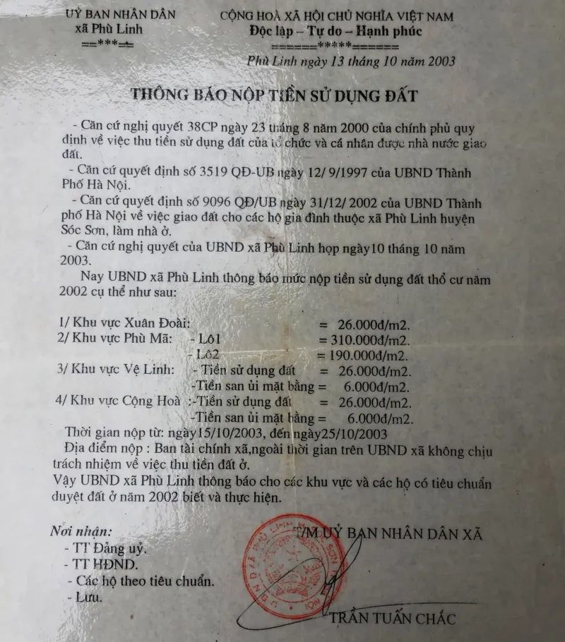 Ảnh minh họa vùng nông thôn Sóc Sơn