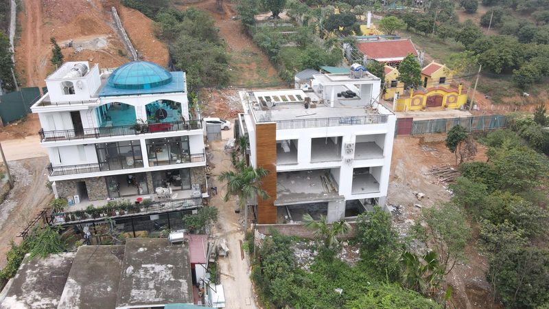 Mẫu nhà phố 7 tầng minh họa bố trí công năng