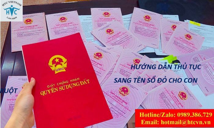 Hồ sơ sang tên sổ đỏ - Sóc Sơn