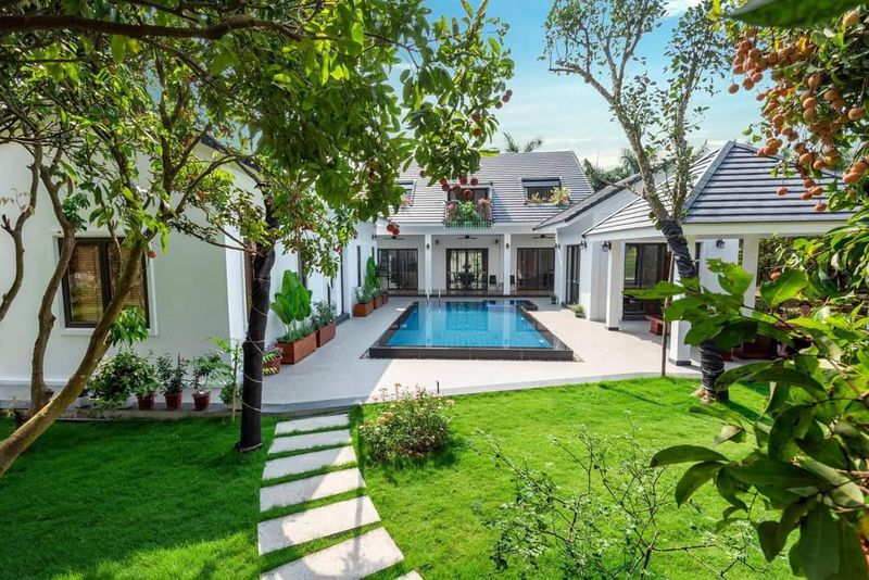 Biệt thự nhìn toàn cảnh