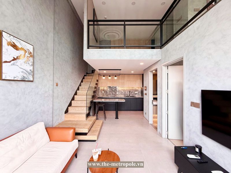 Toàn cảnh tòa nhà, hướng nhìn kiến trúc hiện đại