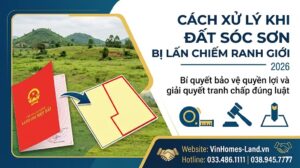 đất Sóc Sơn bị lấn chiếm ranh giới