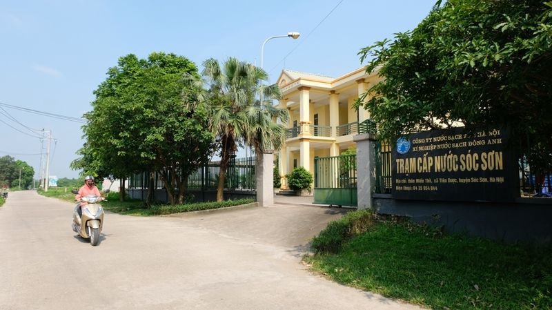 Tiến độ thi công và phân phối cấp nước sạch tại Sóc Sơn