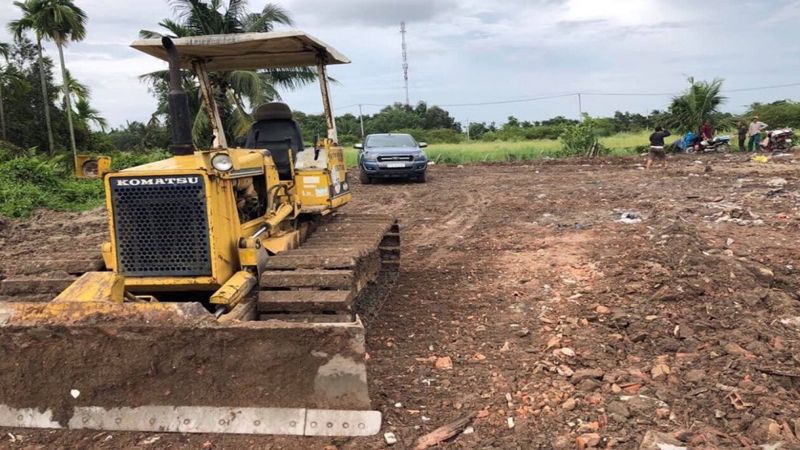 Thi công san lấp mặt bằng tuân thủ kỹ thuật và môi trường