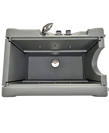 Top view khu tắm cho thú cưng