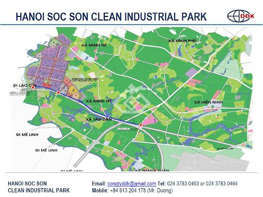 Khu công nghiệp sạch Sóc Sơn