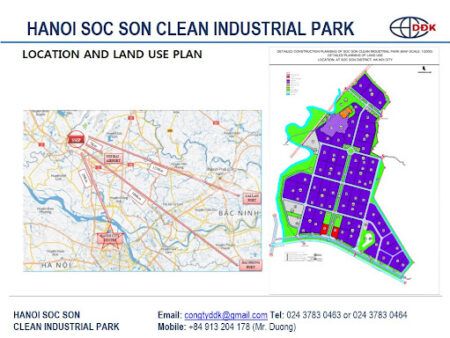 Khu công nghiệp sạch Sóc Sơn 2